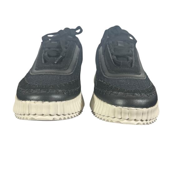 Hey Girl by Corkys Black Platform Sneakers Size 10 Casual Comfort Walking Shoe - Picture 4 of 12